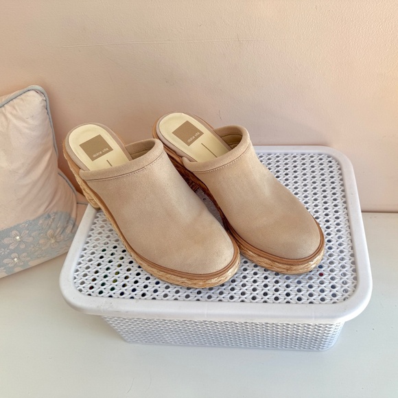 Dolce Vita platform Camdin Raffia size 10 worn once - Picture 3 of 8